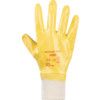 N250Y Nitrotough Mechanical Hazard Gloves, Yellow, Cotton Liner, Nitrile Coating, EN388: 2016, 4, 1, 1, 1, A, Size 10 thumbnail-1