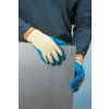 Cut Resistant Gloves, Blue/Yellow, EN388: 2003, 2, 5, 4, 4, Latex Palm, Kevlar®, Size 11 thumbnail-0