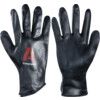 Deep Tril 1 Mechanical Hazard Gloves, Black, Polyamide Liner, Nitrile Coating, EN388: 2003, 4, 1, 2, 1, Size 9 thumbnail-0