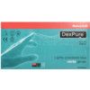 Dexpure 800-91 Disposable Gloves, Blue, Nitrile, 4mil Thickness, Powdered, Size L, Pack of 100 thumbnail-1