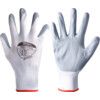 100-MAT Matrix F Grip Mechanical Hazard Gloves, Grey/White, Nitrile Coating, EN388: 2016, 4, 1, 2, 1, X, Size 6 thumbnail-0