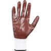 115-MAT Matrix Mechanical Hazard Gloves, Red, Nitrile Coating, EN388: 2003, 3, 1, 2, 1, Size 8 thumbnail-2