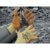 503-MAT Matrix Mechanical Hazard Gloves, Orange/Yellow, Cotton/Polyester Liner, Latex Coating, EN388: 2003, 2, 1, 4, 2, Size 9 thumbnail-0