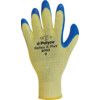 Reflex-K Plus, Cut Resistant Gloves, Blue/Yellow, EN388: 2016, 3, 3, 4, 3, X, Latex Palm, Knitted, Size 10 thumbnail-0