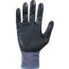 8009GR Polyflex Grip Mechanical Hazard Gloves, Grey, Nylon Liner, Nitrile Coating, EN388: 2016, 4, 1, 2, 2, X, Size 9 thumbnail-2