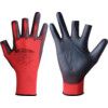 9331 Matrix Mechanical Hazard Gloves, Black/Red, Nylon Liner, Polyurethane Coating, EN388: 2016, 3, 1, 3, 1, X, Size 9 thumbnail-0