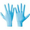 Finite FN100 Disposable Gloves, Blue, Nitrile, 4.7mil Thickness, Powder Free, Size 6.5, Pack of 100 thumbnail-0