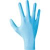 Finite FN100 Disposable Gloves, Blue, Nitrile, 4.7mil Thickness, Powder Free, Size 6.5, Pack of 100 thumbnail-1