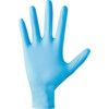 Finite FN100 Disposable Gloves, Blue, Nitrile, 4.7mil Thickness, Powder Free, Size 7.5, Pack of 100 thumbnail-2