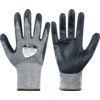 Matrix®, Cut Resistant Gloves, Nitrile Foam Palm, Seamless Knit Liner, Grey/Black, EN388: 2016, 4, X, 4, 2, F, Size 10 thumbnail-0