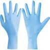 Bodyguard Disposable Gloves, Blue, Nitrile, 4.7mil Thickness, Powder Free, Size XL, Pack of 100 thumbnail-0