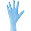 Bodyguard Disposable Gloves, Blue, Nitrile, 4.7mil Thickness, Powder Free, Size XL, Pack of 100 thumbnail-2