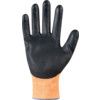 Matrix, Cut Resistant Gloves, Black/Orange, EN388: 2003, 4, 3, 4, 3, PU Palm, Knitted Liner, Size 10 thumbnail-2