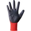 MRP Matrix Mechanical Hazard Gloves, Black/Red, Nylon Liner, Polyurethane Coating, EN388: 2016, 3, 1, 3, 1, X, Size 7 thumbnail-2