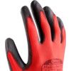 MRP Matrix Mechanical Hazard Gloves, Black/Red, Nylon Liner, Polyurethane Coating, EN388: 2016, 3, 1, 3, 1, X, Size 8 thumbnail-4