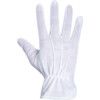 A080 Microdot, General Handling Gloves, White, PVC Coating, Unlined, Size 8 thumbnail-1