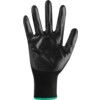 A320 Dexti-Grip™, General Handling Gloves, Black, Nitrile Coating, Phylon Liner, Size L thumbnail-2