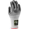 Cut Resistant Gloves, Nitrile Coated, Grey, Size 6 thumbnail-0