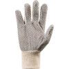 General Handling Gloves, Black/White, PVC Coating, Cotton Liner, Size 8 thumbnail-2