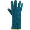 General Handling Gauntlet, Green, Uncoated Coating, Cotton Fleece Liner, Size 11 thumbnail-1