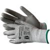 Cut Resistant Gloves, Grey, EN388: 2016, 4, X, 4, 2, B, PU Palm Coated, HPPE Liner, Size 9 thumbnail-0