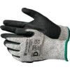 Cut Resistant Gloves, Grey/Black, Nitrile Palm, HPPE Liner, EN388: 2016, 4, X, 4, 2, D, Size 8 thumbnail-0