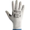 Cut Resistant Gloves, Grey, PU Palm, HPPE Liner, EN388: 2016, 4, X, 4, 3, E, Size 9 thumbnail-1