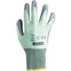 Cut Resistant Gloves, Green/Grey, EN388: 2003, 4, 5, 4, 3, PU Palm, HPPE Liner, Size 10 thumbnail-1