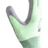 Cut Resistant Gloves, Green/Grey, EN388: 2003, 4, 5, 4, 3, PU Palm, HPPE Liner, Size 10 thumbnail-3