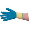 Cut Resistant Gloves, Blue/Yellow, Latex Palm, Kevlar® Liner, EN388: 2003, 2, 3, 4, 4, Size 10 thumbnail-0