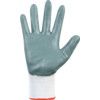 Tufflite Mechanical Hazard Gloves, Grey/White, Nylon Liner, Nitrile Coating, EN388: 2003, 4, 1, 2, 2, Size 6 thumbnail-2