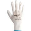 Tufflite Mechanical Hazard Gloves, White, Nylon Liner, Polyurethane Coating, EN388: 2016, 4, 1, 4, 1, X, Size 6 thumbnail-1