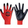 TG1010 Classic 1 X-Dura Mechanical Hazard Gloves, Black/Red, Nylon Liner, Polyurethane Coating, EN388: 2016, 4, 1, 3, 1, A, Size 10 thumbnail-0