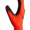 TG1010 Classic 1 X-Dura Mechanical Hazard Gloves, Black/Red, Nylon Liner, Polyurethane Coating, EN388: 2016, 4, 1, 3, 1, A, Size 7 thumbnail-3