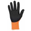 MicroDex Cut Resistant Gloves, Black/Orange, Nitrile Palm & Finger Tips, HPPE/Nylon,  EN388: 2016, 4, X, 4, 3, B, Size 8 thumbnail-1