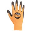 TG3010 Classic X-Dura, General Handling Gloves, Black/Orange, Polyurethane Coating, Size 9 thumbnail-1