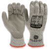 Cut Resistant Gloves, PU Palm Coated, Cut C, Grey, Size 9 thumbnail-0