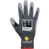 Cut Resistant Gloves, Black/Grey, PU Palm, Rhino Yarn™ Liner,  EN388: 2016, 4, X, 4, 2, F, Size 9 thumbnail-1