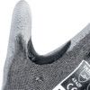 Cut Resistant Gloves, Black/Grey, PU Palm, Rhino Yarn™ Liner,  EN388: 2016, 4, X, 4, 2, F, Size 9 thumbnail-3