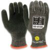 Cut Resistant Gloves, Black, Latex Palm, Rhino Yarn™ Liner, EN388: 2016, 3, X, 4, 2, F, Size 8 thumbnail-0