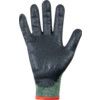 Cut Resistant Gloves, Black/Green, Nitrile Foam Palm, Knitted Liner, EN388: 2016, 4, X, 4, 2, E, Size 7 thumbnail-2