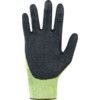 Cut Resistant Gloves, Grey/Lime Green, HPE Palm & Finger Tips, Polyamide Liner, EN388: 2016, 4, X, 4, 2, C, Size 7 thumbnail-2