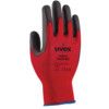 Unipur 6639 Mechanical Hazard Gloves, Red, Knitted Liner, Polyurethane Coating, EN388: 2016, 4, 1, 3, 1, X, Size 10 thumbnail-0