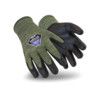 Cut Resistant Gloves, Green, Nitrile Palm & Finger Tips, Knitted Liner, EN388: 2016, 3, X, 4, 3, D, Size 7 thumbnail-0