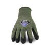 Cut Resistant Gloves, Green, Nitrile Palm & Finger Tips, Knitted Liner, EN388: 2016, 3, X, 4, 3, D, Size 10 thumbnail-1