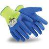 9032, Cut Resistant Gloves, Green/Blue, Sandy Nitrile Palm & Over Knuckles, Knitted Liner, EN388: 2016, 4, X, 4, 3, F, Size 7 thumbnail-0