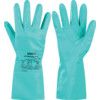 60122 Profastrong NF33, Chemical Resistant Gloves, Green, Nitrile, Cotton Flocked Liner, Size 7 thumbnail-0