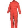 Flame Retardant Coveralls, Orange, Cotton, Chest 40", M thumbnail-0