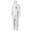 1500-WH Microgard Chemical Protective Coveralls, Disposable, Type 5/6, White, SMS Nonwoven Fabric, Zipper Closure, 3XL thumbnail-0