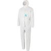 2000-WH Microgard Chemical Protective Coveralls, Disposable, Type 5/6, White, Microporous polyethylene film, Zipper Closure, M thumbnail-0